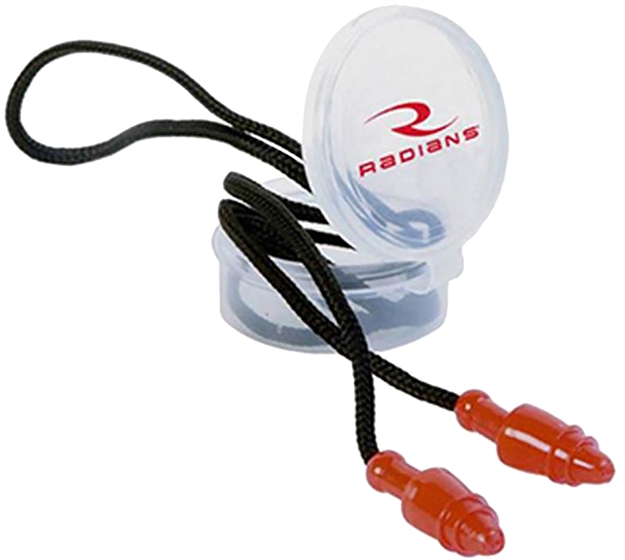 Picture of  Radians Jp3150rd/50 Snugplugs Earplugs 28 DB IN The Ear Black/Red 50 Pair