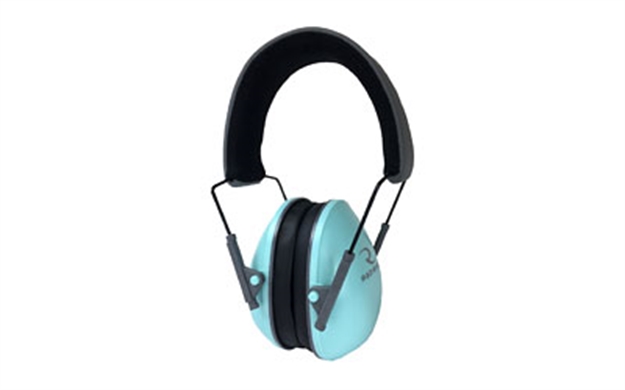 Picture of Radians Ls0820cs Lowset Passive Muff 21 DB Over The Head Aqua Blue/Black Women 1 Pair LS0820BX 674326293516