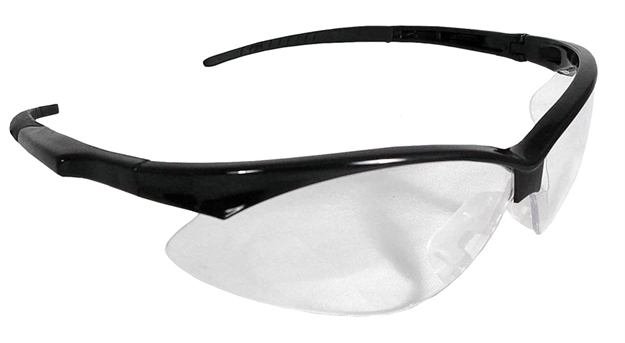 Picture of  Radians Ob0110cs Outback Shooting Glasses Adult Clear Lens Anti-Fog Black Frame 674326224794