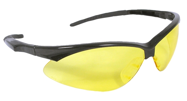 Picture of Radians Ob140cs Outback Shooting Glasses Adult Amber Lens Anti-Fog Black Frame OB0140CS