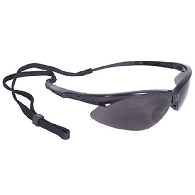 Picture of Radians Ob120cs Outback Shooting Glasses Adult Smoke Gray Lens Anti-Fog Black Frame OB0120CS