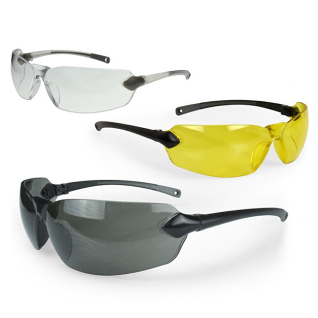 Picture of Radians Ov3114cs Overlook Glasses Adult Clear/Smoke Gray/Amber/Black/Silver Frames 3 Pack OV3-114CS 674326331676