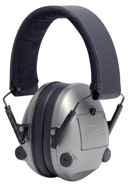 Picture of Radians Pa0601cs Pro Ampbth Electronic Hearing Protection Muffs Black/Gray