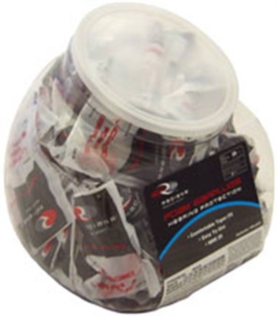 Picture of  Radians Jp3150rd/50 Snugplugs Earplugs 28 DB IN The Ear Black/Red 50 Pair 674326212616
