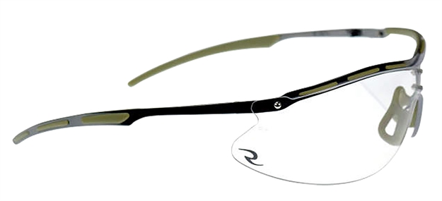 Picture of Radians Csb1011cs Bravo Glasses Adult Clear Lens Polycarbonate Black Frame CSB101-1CS
