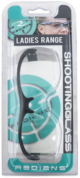 Picture of  Radians Ws2310cs Ladies Range Eyewear Women Clear Lens Gray With Aqua Accents Frame