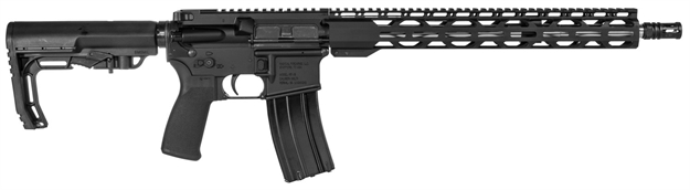 Picture of Radical Firearms Forged Rpr 223 Wylde 16" 30+1 Black Hard Coat Anodized 6 Position Mft Minimalist Stock