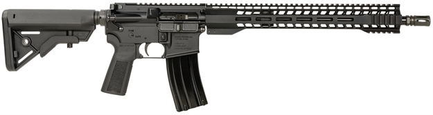 Picture of  Radical Firearms Fr16300hbar15shr Fr-16  300 Blackout 30+1 16", Black, 15" M-Lok Skinny Hybrid Handguard, B5 Systems Bravo Stock & Type 23 P-Grip 814034027724