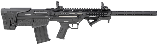 Picture of  Radikal Nk-1 Nk-1  Semi-Auto 12 Gauge 3" 19" 5+1 Black Hard Coat Anodized Black Fixed Bullpup Stock 850030381118