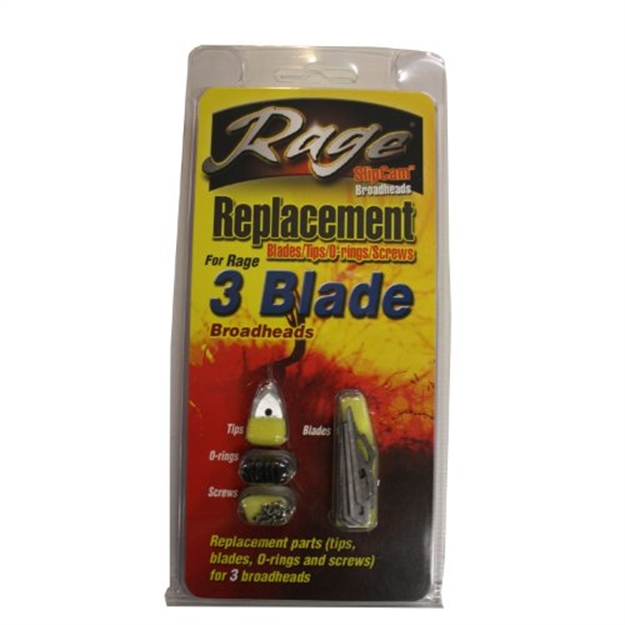 Picture of Rage Outdoors 3 Blade Replacement Blades 3 PK