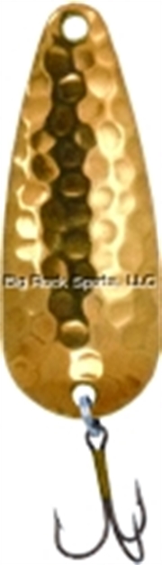 Picture of Rainbow Pot-O-Gold Spoon, 1 3/4", 1/4 Oz, Hammered Brass
