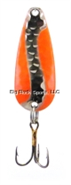 Picture of Rainbow Pot-O-Gold Spoon, 1 3/4", 1/4 Oz, Hammered Nickel/Flame Red Outside