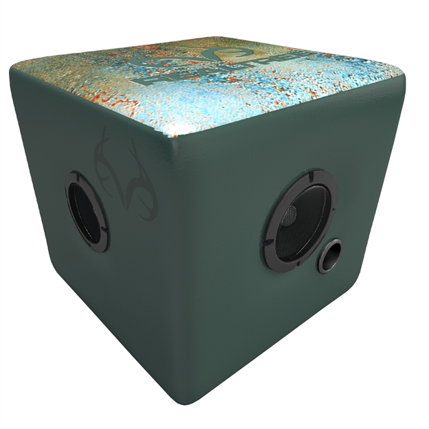 Picture of Rainmaker Realtree Bluetooth Speaker Ottoman-Aqua