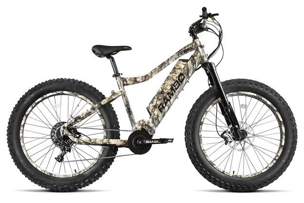 Picture of  Rambo Bikes 1000XPC Rebel Full Frame TrueTimber Viper Western Camo SHAM NX, PG-1130 11-42, 11 Speed, Bafang BBSHD Mid-Drive Motor, 35 mph Speed