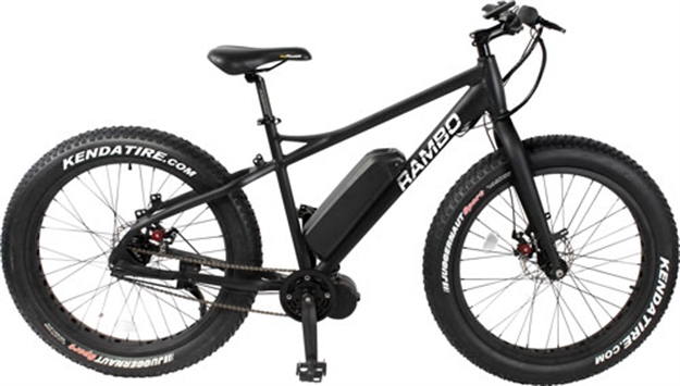 Picture of Rambo Bikes R750 G3 Electric Power Bike Black Matte