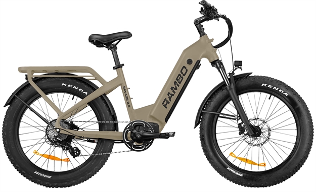 Picture of  Rambo Bikes Sav20fde The Savage 2.0 Step Thru Fde Shimano High Performance 8 Speed 750W-1000W Rambo Hub Motor UP TO 30Mph Speed