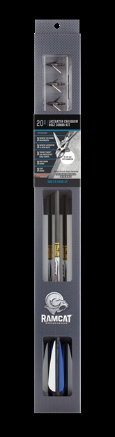 Picture of Ramcat 20" Lacerator Crossbow Bolt Combo Kit - 100 Grain#R2006