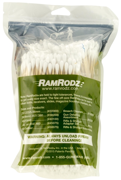 Picture of Ramrodz 11800 Breech Cleaner Cotton Swab 3" 800 Pack