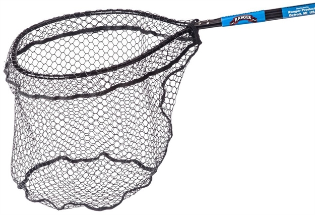Picture of Ranger Landing Net, 20X24 Hoop Size 36" Octogon Handle With 24" Depth Rubber Coated Flat Bottom