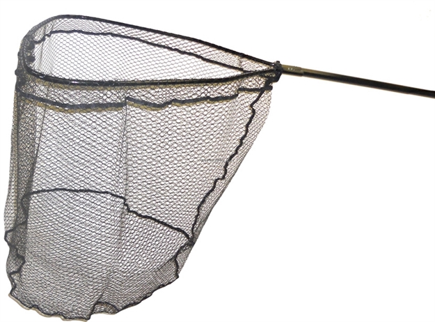 Picture of Ranger Tournament Landing Net, 48" Octagon Handle, 38"X 37" Hoop, 44" Deep Flat Bottom Rubber Coated Net