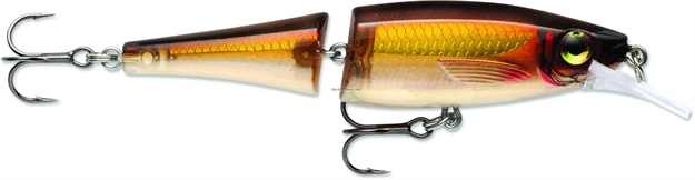 Picture of Rapala BX Jointed Minnow, 3 1/2", 5/16 Oz, Gold Shiner, Floating