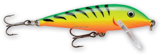 Picture of Rapala Countdown Lure, 4 3/8", 9/16 Oz, Firetiger, Sinking