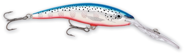 Picture of Rapala Deep Tail Dancer Crankbait, 2 3/4", 5/16 Oz, Blue Flash, Floating