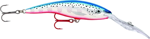 Picture of Rapala Deep Tail Dancer Crankbait, 3 1/2", 7/16 Oz, Blue Flash, Floating