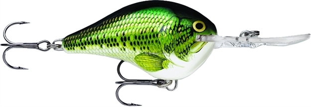 Picture of Rapala Dives-To 06 Crankbait, 2", 3/8 Oz, Baby Bass, Floating