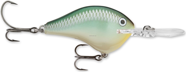 Picture of Rapala Dives-To 06 Crankbait, 2", 3/8 Oz, Blue Back Herring, Floating