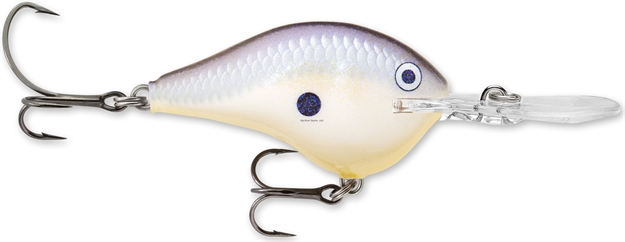 Picture of Rapala Dives-To 06 Crankbait, 2", 3/8 Oz, Disco Shad, Floating