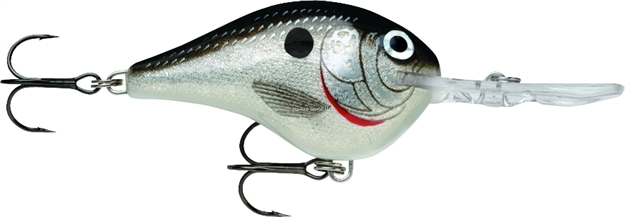 Picture of Rapala Dives-To 06 Crankbait, 2", 3/8 Oz, Silver, Floating