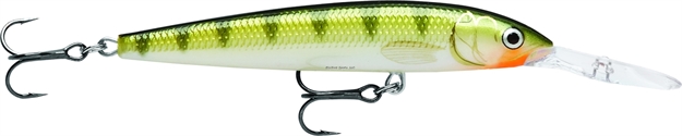 Picture of Rapala Down Deep Husky Jerk, 4", 3/8 Oz, Yellow Perch, Suspending
