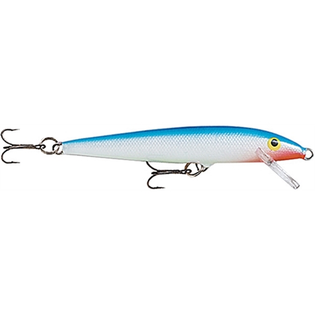 Picture of Rapala Original Floating Lure, 4 3/8", 3/16 Oz, Blue, Floating