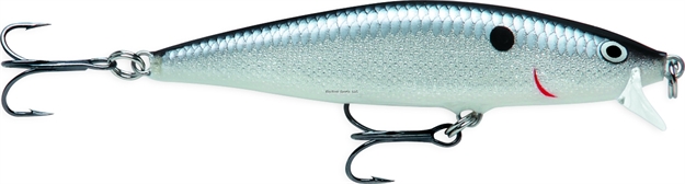 Picture of Rapala Flat Rap Lure, 3 1/8" 1/4 Oz, Silver, Floating