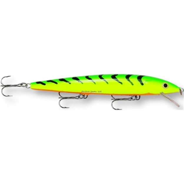 Picture of Rapala Husky Jerk, 4 3/4", 7/16 Oz, Firetiger, Suspending