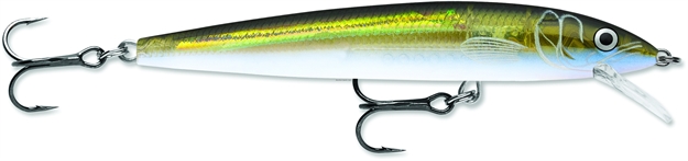 Picture of Rapala Husky Jerk, 2 1/2", 1/8 Oz, Olive Ghost, Suspending