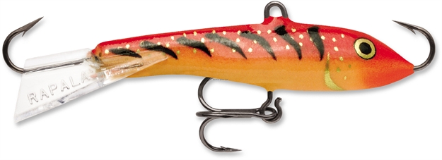 Picture of Rapala Jigging Rap Vertical Jigging Lure 1-1/2" 3/16 OZ Glow Red Tiger