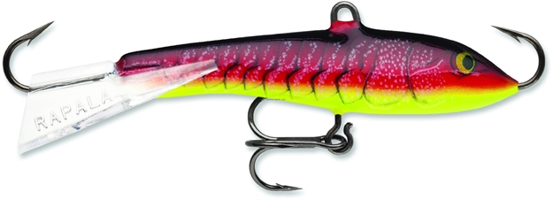 Picture of Rapala Jigging Rap Vertical Jigging Lure, 1 1/2", 3/16 Oz, Redfire Crawdad