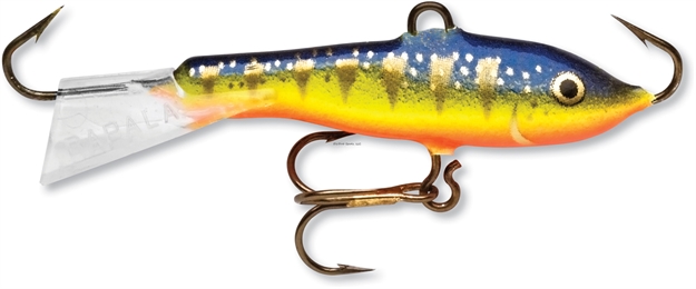 Picture of Rapala Jigging Rap Vertical Jigging Lure 1-1/4" 1/8 OZ Glow Hot Perch