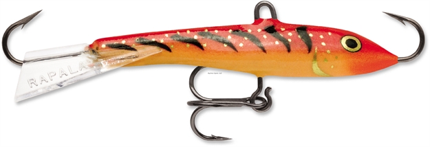 Picture of Rapala Jigging Rap Vertical Jigging Lure 2-3/4" 5/8 OZ Glow Red Tiger