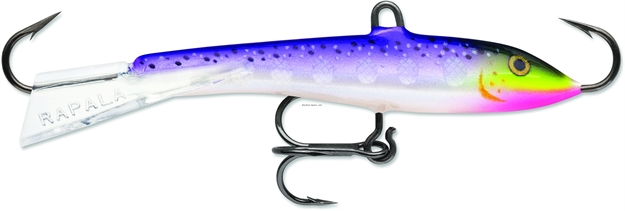 Picture of Rapala Jigging Rap Vertical Jigging Lure, 3 1/2", 7/8 Oz, Puropledescent