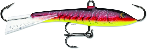 Picture of Rapala Jigging Rap Vertical Jigging Lure, 3 1/2", 7/8 Oz, Redfire Crawdad