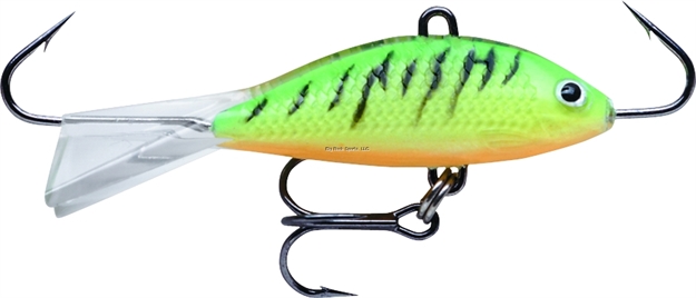 Picture of Rapala Jigging Shad Rap 1-1/2" 3/16 OZ Glow Firetiger