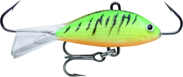 Picture of Rapala Jigging Shad Rap 1" 1/8 OZ Glow Firetiger