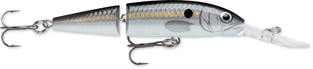 Picture of Rapala Jointed Deep Husky Jerk, 3 1/8", 3/16 Oz, Silver Shad, Suspending
