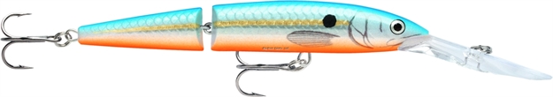 Picture of Rapala Jointed Deep Husky Jerk, 4 3/4", 1/2 Oz, Blue Shad, Suspending
