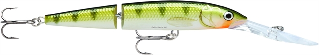 Picture of Rapala Jointed Deep Husky Jerk, 4 3/4", 1/2 Oz, Yellow Perch, Suspending