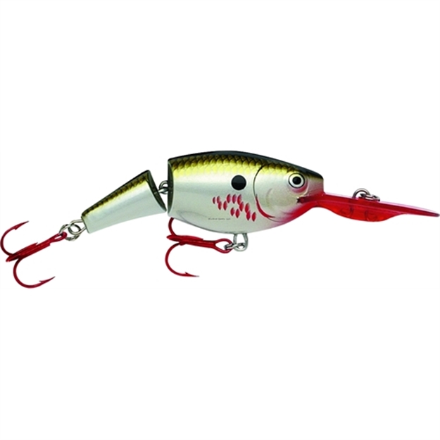 Picture of Rapala Jointed Shad Rap Crankbait, 2", 1/4 Oz, Bleeding Olive Flash, Floating