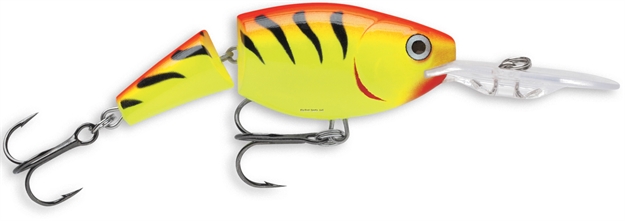 Picture of Rapala Jointed Shad Rap Crankbait, 2", 1/4 Oz, Hot Tiger, Floating